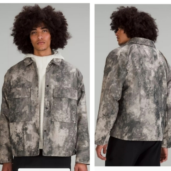 Lululemon LAB Lightweight Jacquard Jacket Apparition Jacquard Riverstone Size S. - Picture 13 of 13